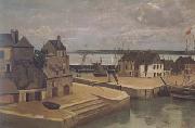 Jean Baptiste Camille  Corot Honfleur (mk11) Germany oil painting reproduction